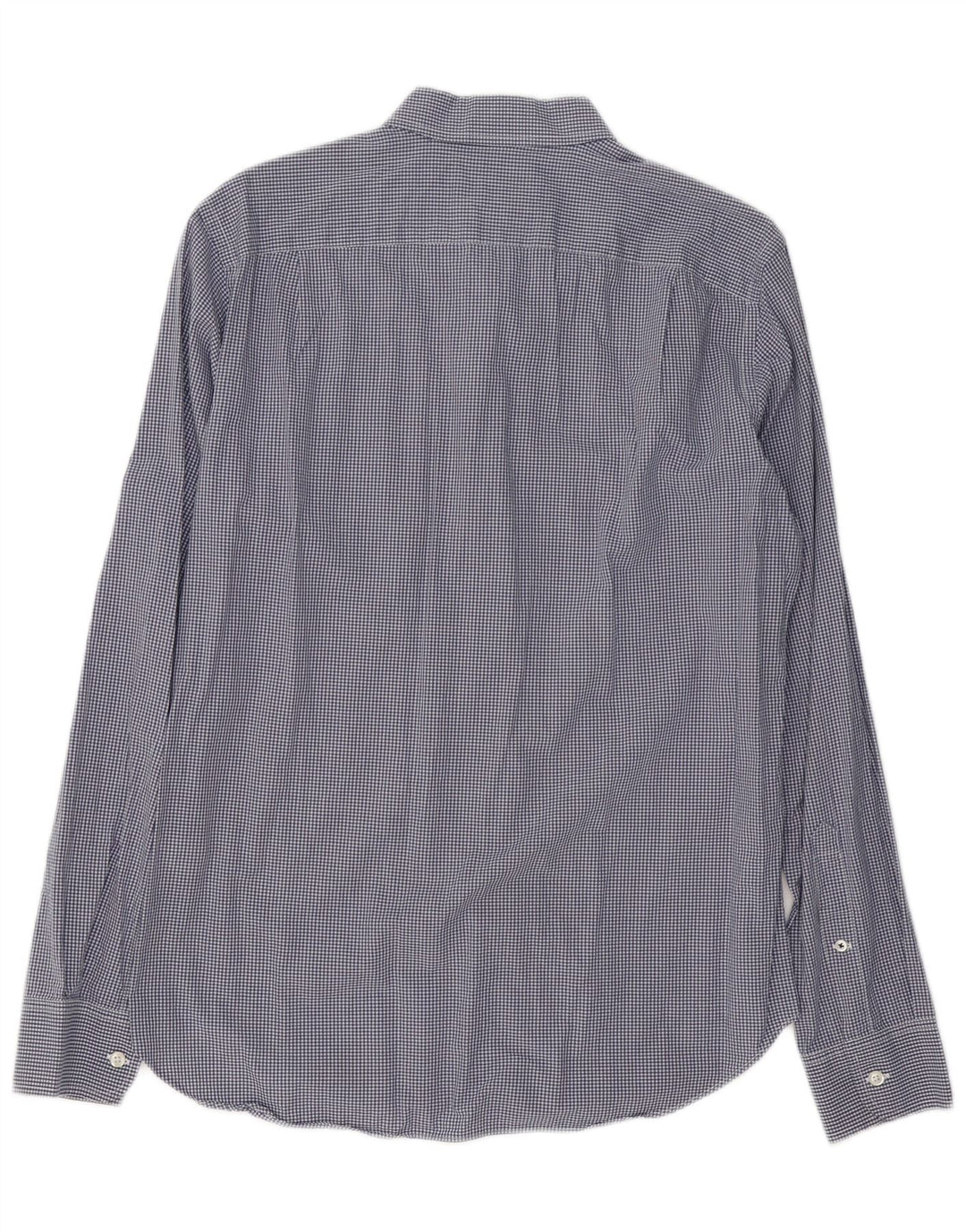 BONOBOS Chemise cintrée pour homme en coton vichy bleu marine moyen