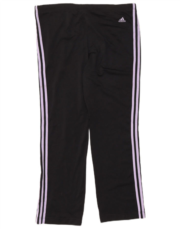 ADIDAS Pantalon de survêtement pour femme UK 14 Medium Noir