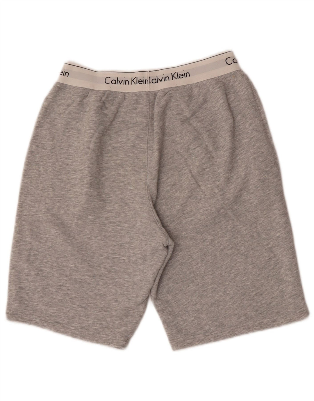 Calvin Klein Short de sport graphique pour homme Petit gris Coton
