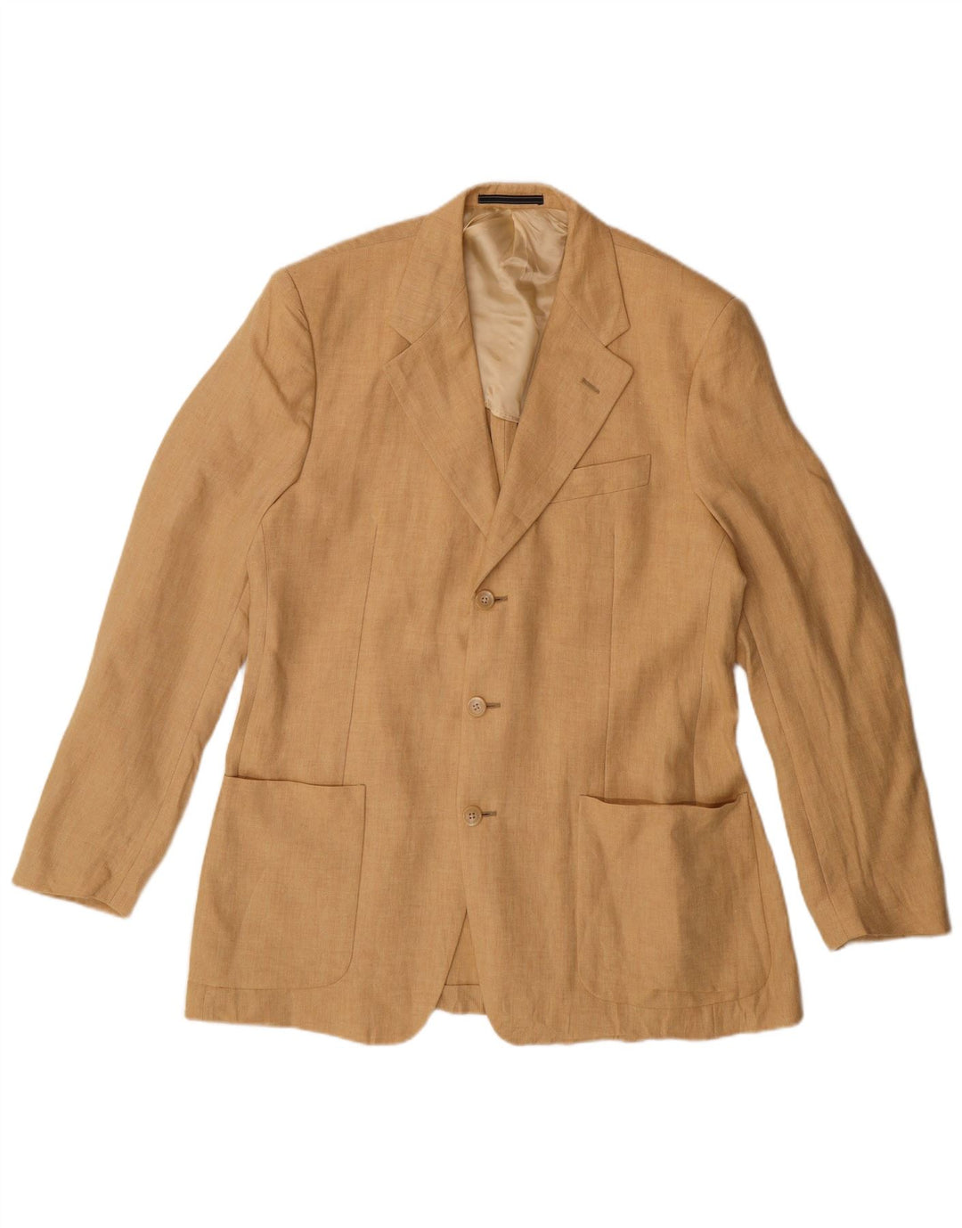 VINTAGE Veste blazer Madison Regular Fit à 3 boutons pour homme IT 48 Beige moyen