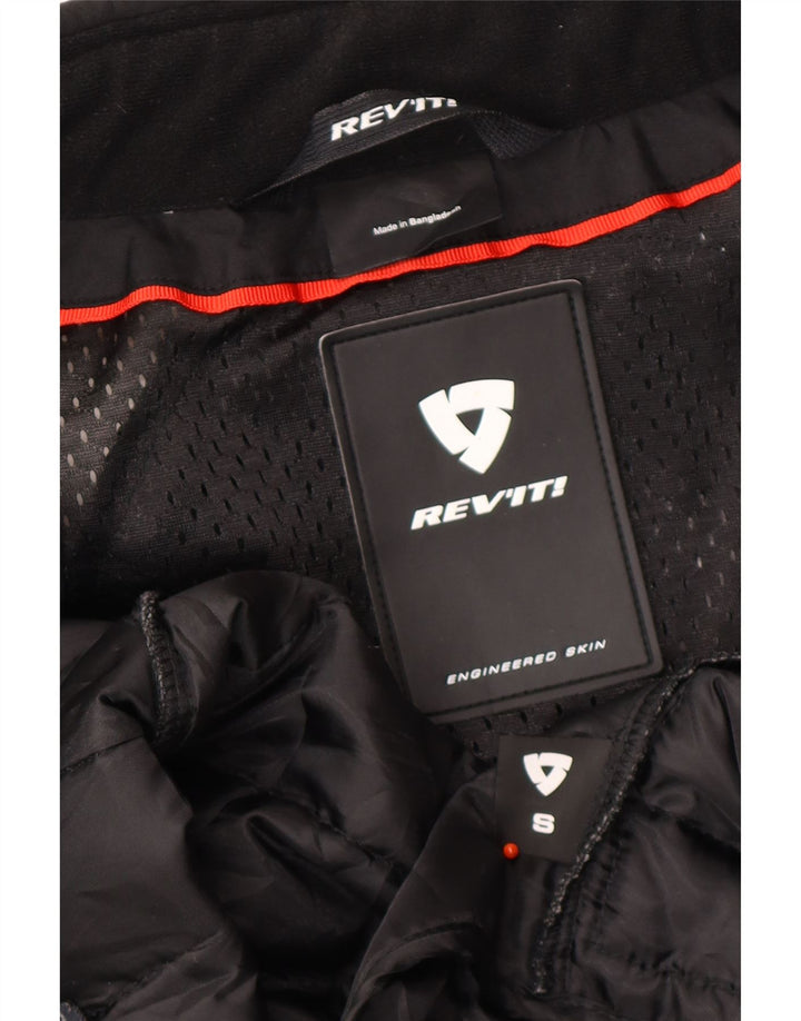 REV'IT Veste de motard pour homme UK 36 Small Off White Colourblock Moto