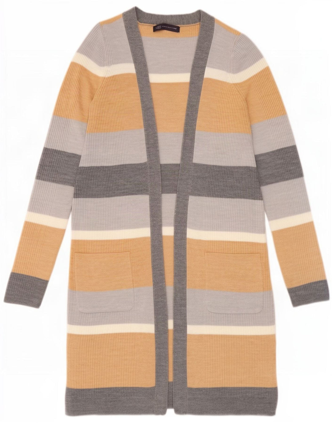 Marks & Spencer Pull cardigan long pour femme UK 10 Small Multicolore