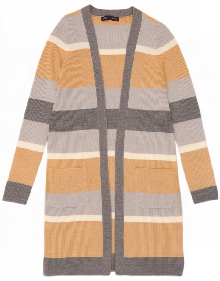 Marks & Spencer Pull cardigan long pour femme UK 10 Small Multicolore
