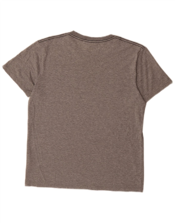 Nike T-shirt graphique pour hommes, petit, gris, coton