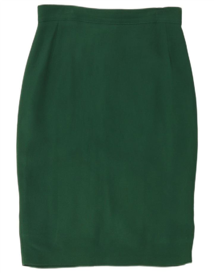 Gai Mattiolo Jupe crayon femme W30 vert moyen