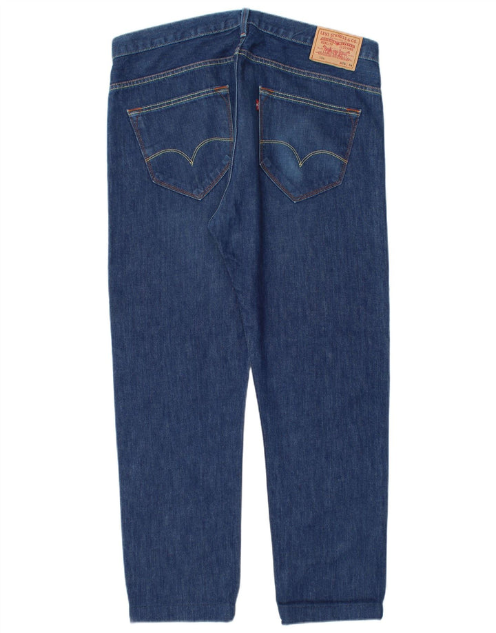 Levi's Jean Droit 504 Homme Bleu W36 L29 Coton
