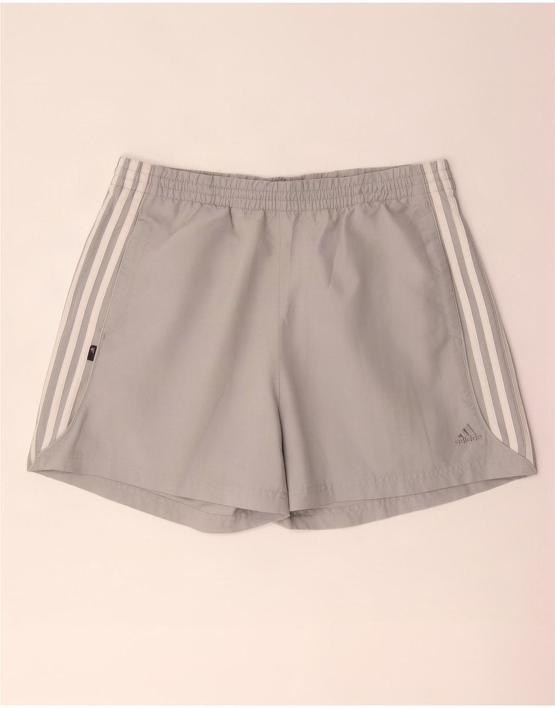 Adidas Short de sport pour homme Large Gris Polyester