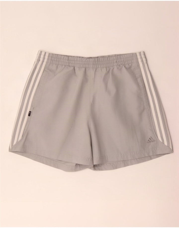 Adidas Short de sport pour homme Large Gris Polyester