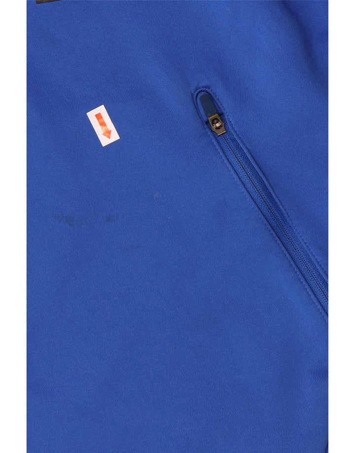 NIKE Pull à capuche graphique Dri Fit pour garçon 8-9 ans Petit Bleu Polyester