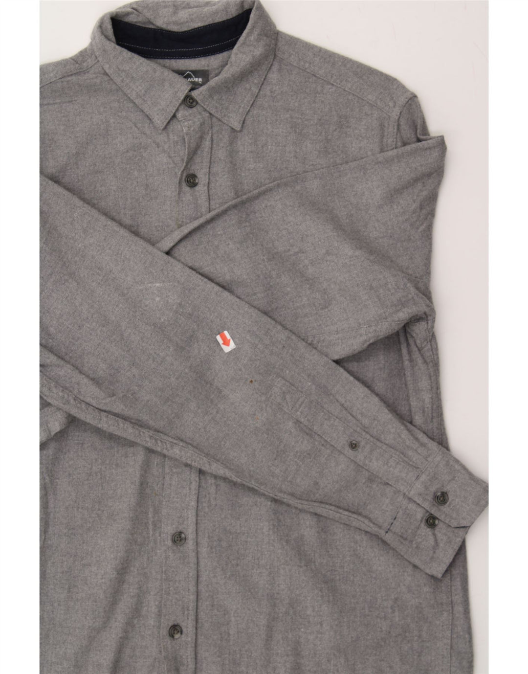 EDDIE BAUER Mens Shirt Medium Grey Cotton Vintage Eddie Bauer and Second-Hand Eddie Bauer from Messina Hembry 