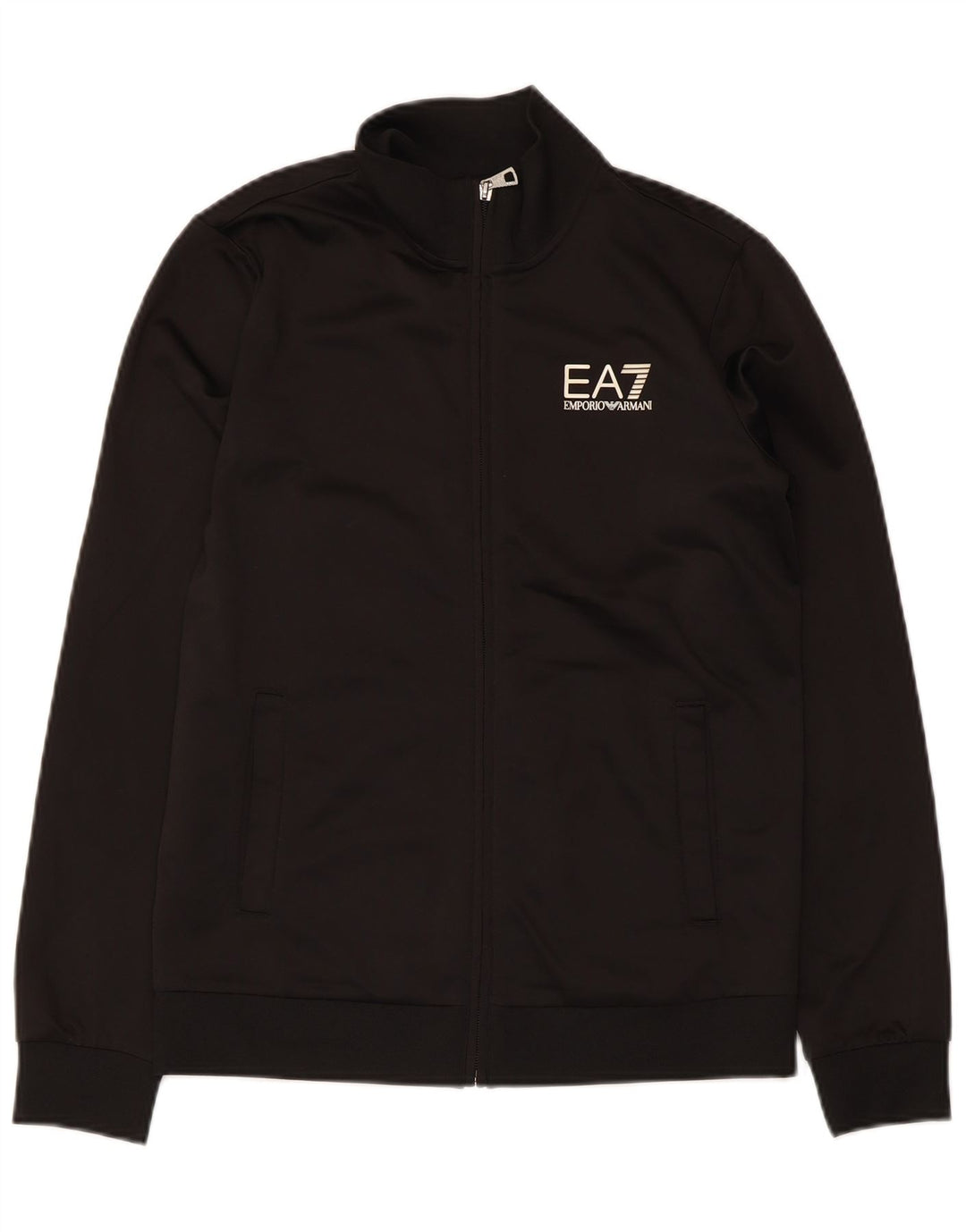 Armani Veste de Survêtement Garçon 13-14 ans Noir Polyester