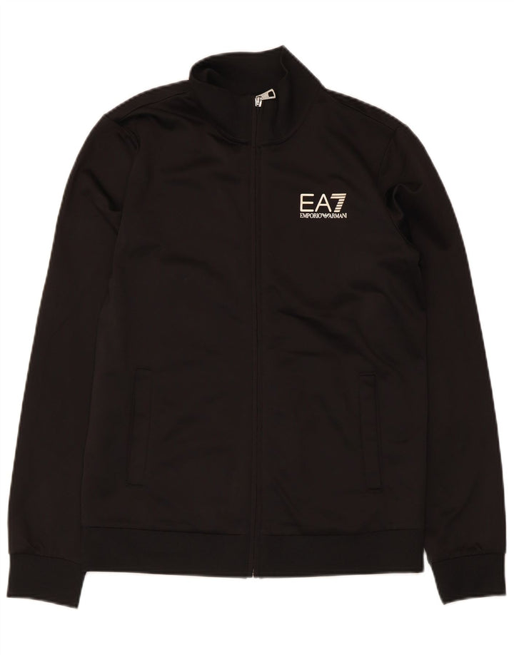 Armani Veste de Survêtement Garçon 13-14 ans Noir Polyester