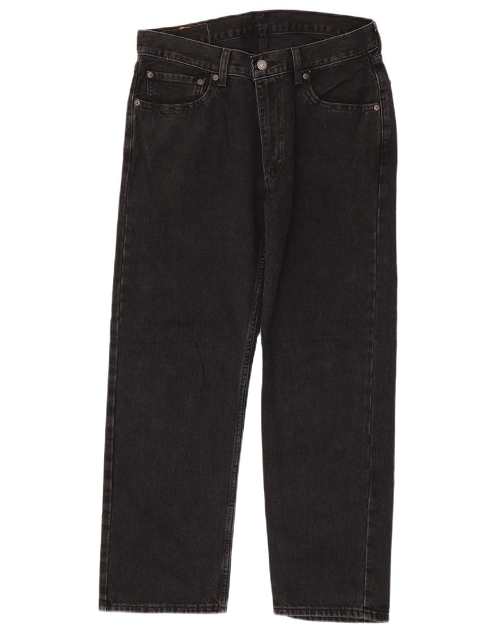 Levi's Jean Droit 555 Homme W32 L30 Noir Coton