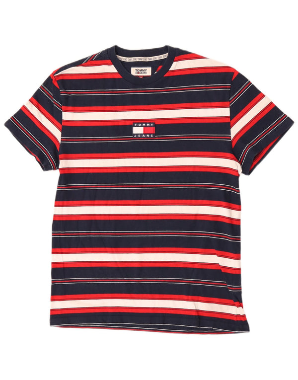 Tommy Hilfiger T-Shirt à Manches Courtes Homme Rayé Multicolore Moyen
