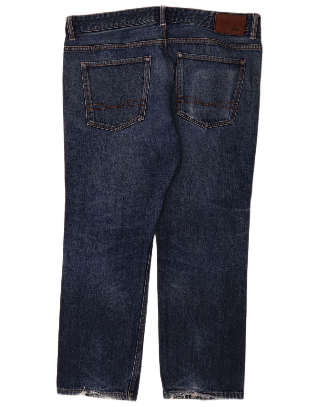 Hugo Boss Jean droit W36 L28 bleu coton pour homme