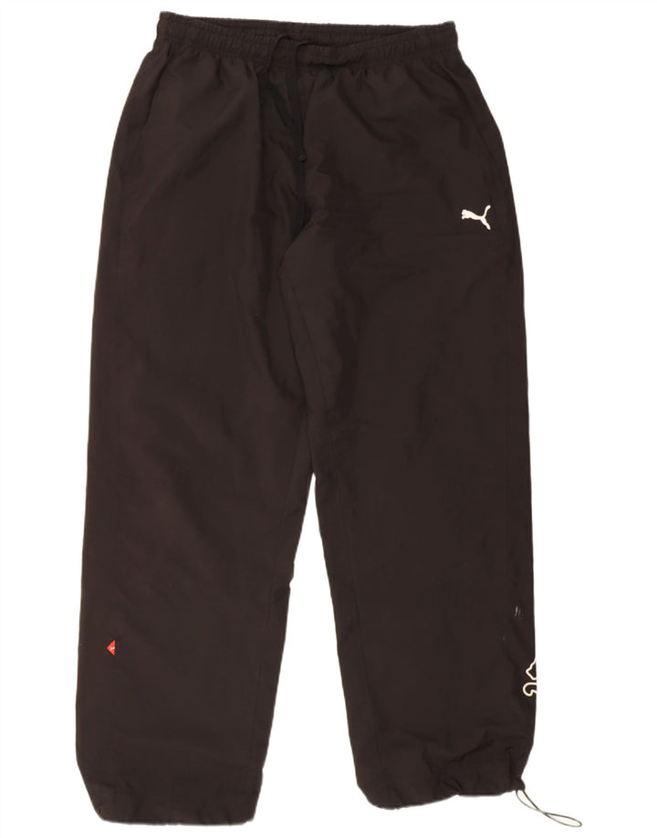 Puma Pantalon de Survêtement Graphique Homme Large Noir Polyester