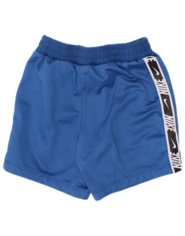 Nike Short de sport graphique pour bébé garçon 18-24 mois Bleu Colorblock Polyester