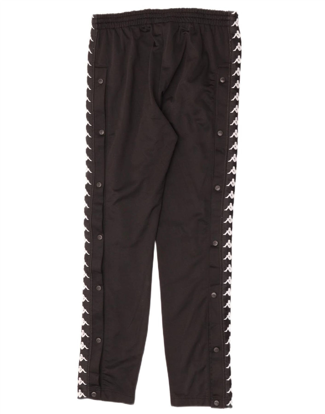 Kappa Pantalon de Survêtement Graphique Homme Noir Moyen Polyester