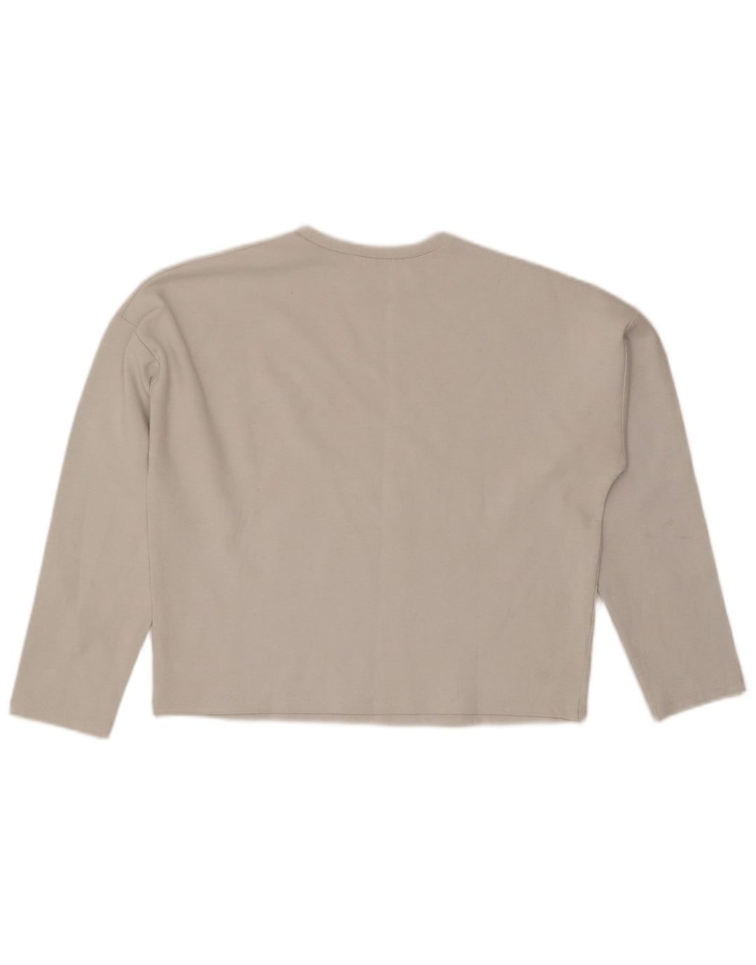 Zara Haut surdimensionné à manches longues pour femme UK 10 Petit Gris