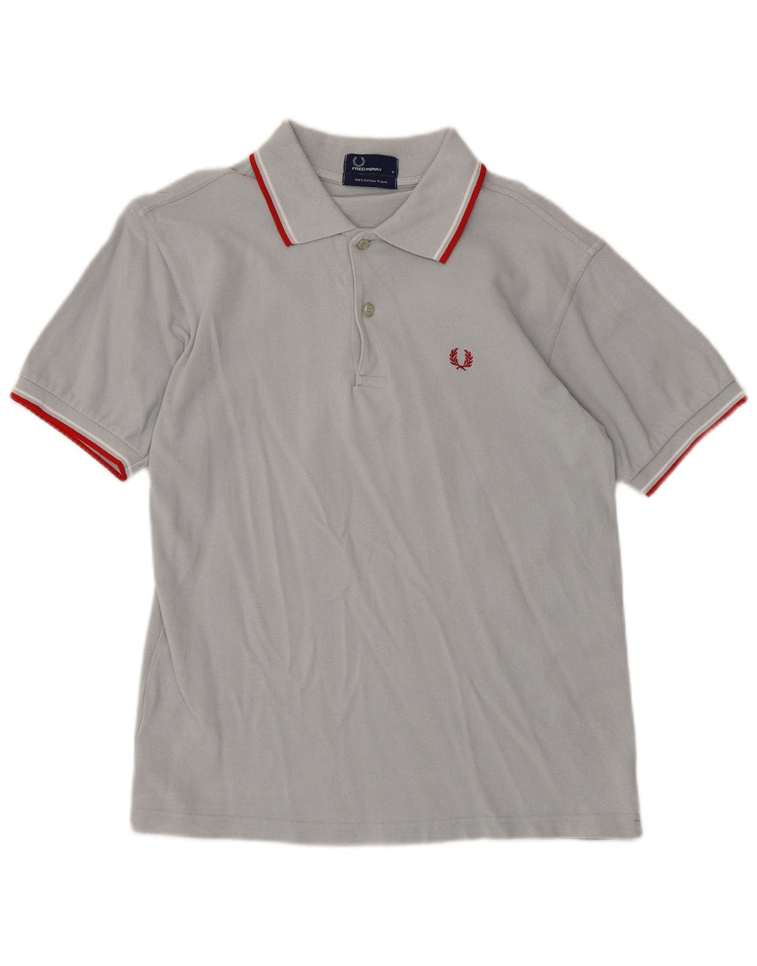 Fred Perry Polo Homme Petit Gris Coton