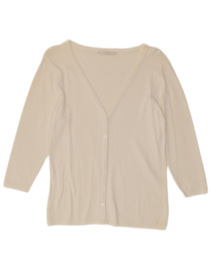 Marks & Spencer Cardigan pour femme UK 10 Small Blanc cassé