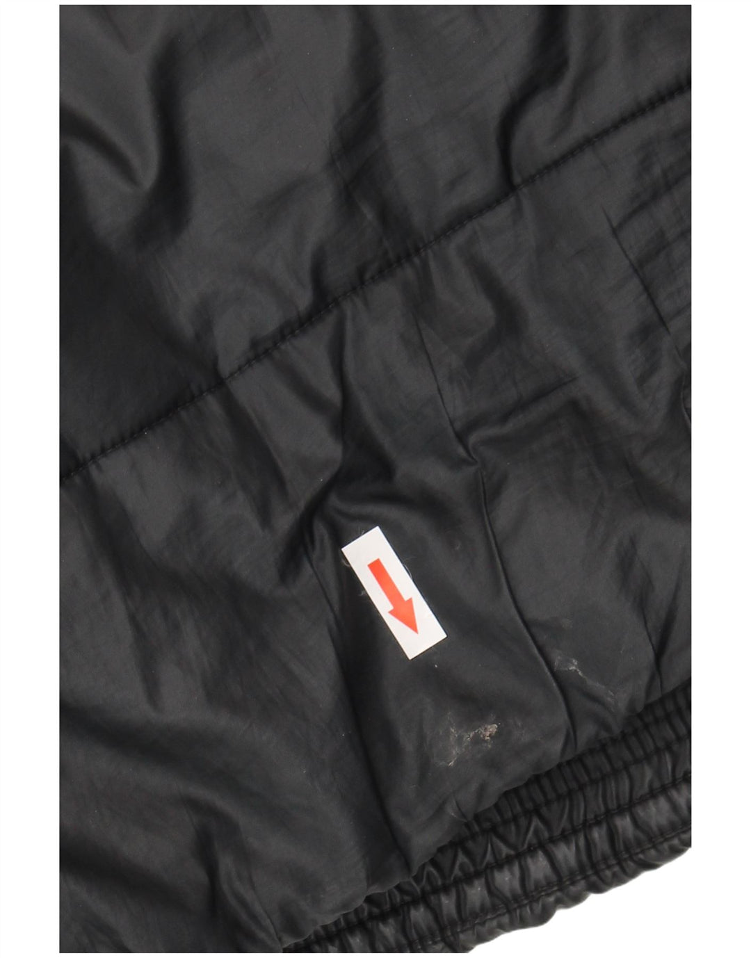 Nike Veste matelassée à capuche Therma-Fit Graphic pour femme UK 14 Noir moyen