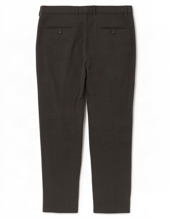 Marks & Spencer Pantalon de costume coupe classique pour homme W36 L29 Gris Polyester