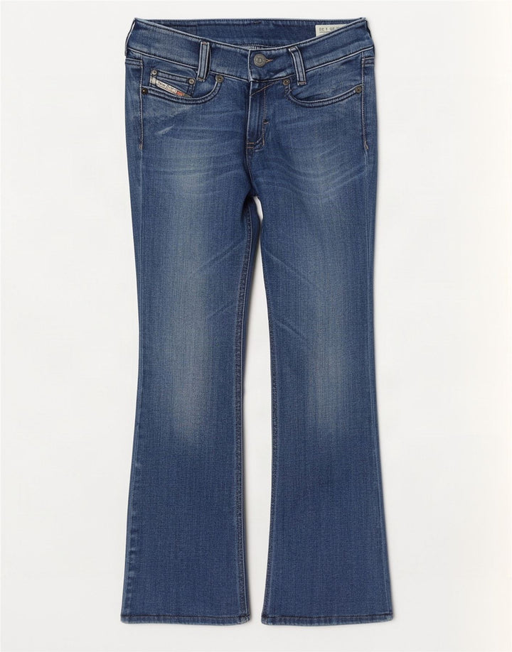 Jean évasé Femme Diesel W26 L30 Bleu Coton