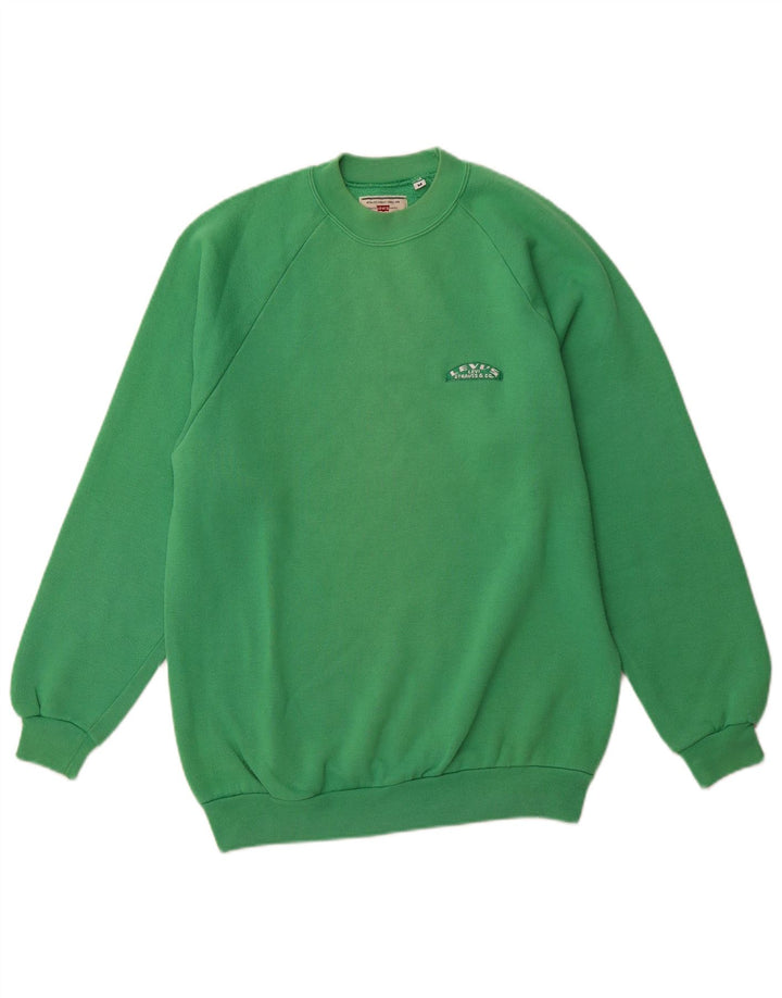 LEVI'S Sweat-Shirt Homme Vert Moyen Coton