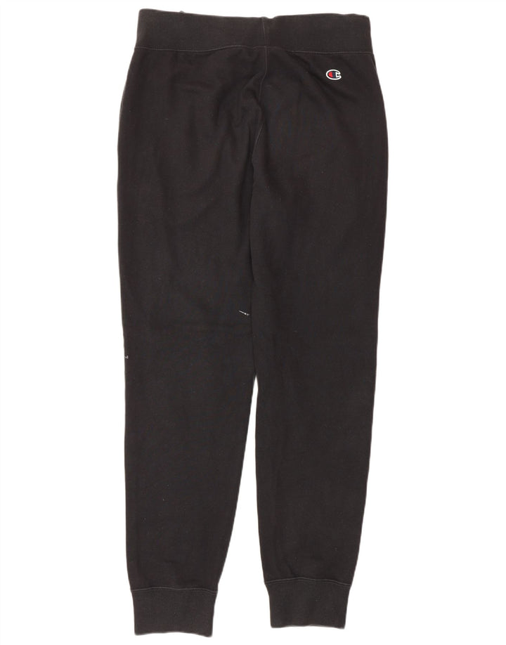 CHAMPION Pantalon de Survêtement Graphique Homme Joggers Small Noir Coton