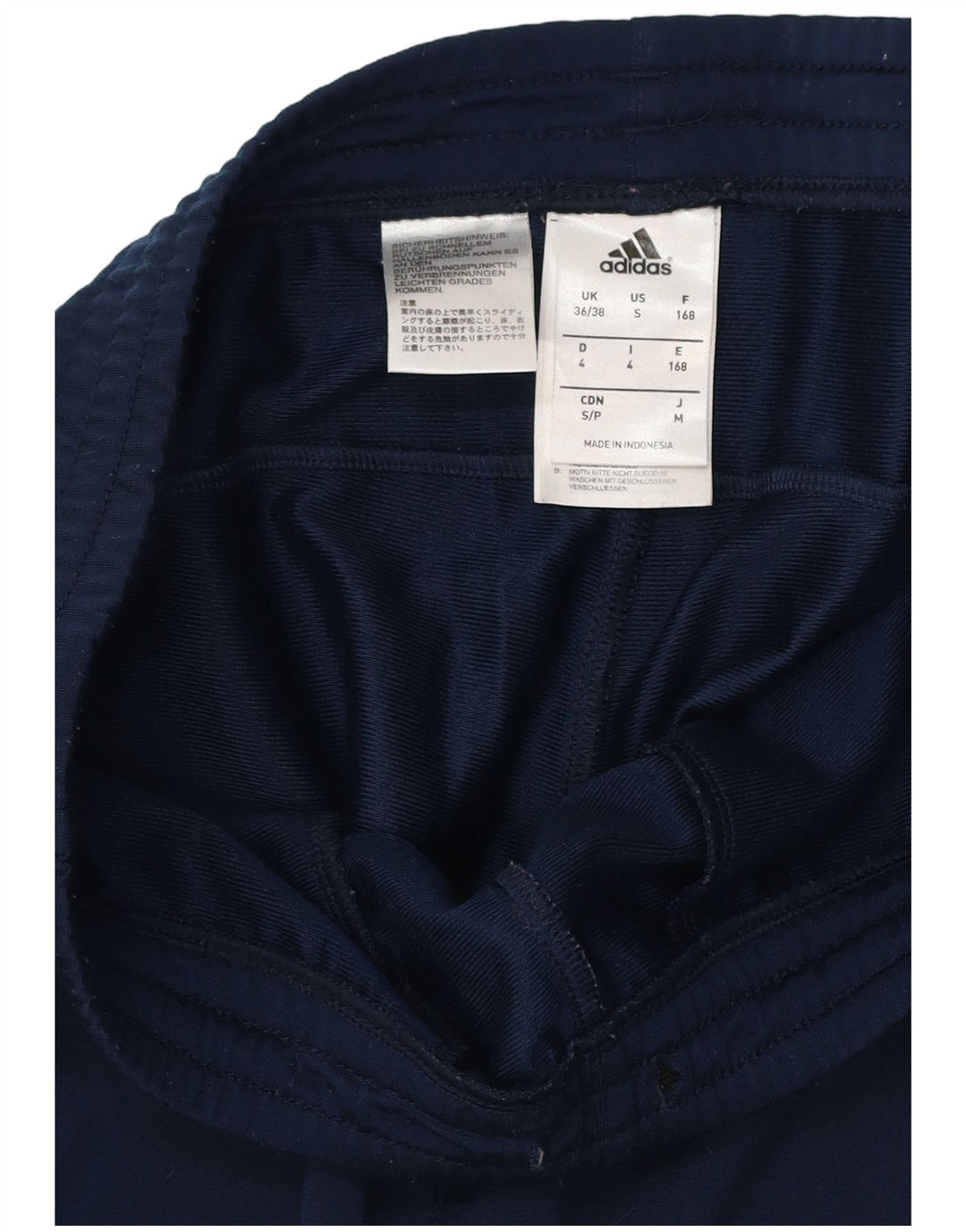 ADIDAS Pantalon de survêtement pour homme UK 36/38 Small Bleu marine Polyester