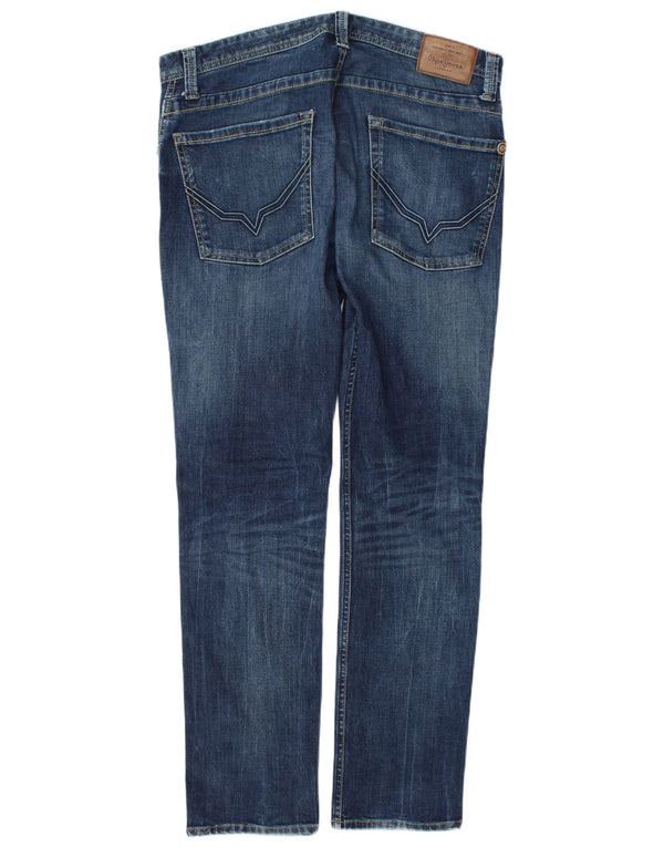 PEPE Jeans Jean Slim Homme W34 L34 Bleu Coton