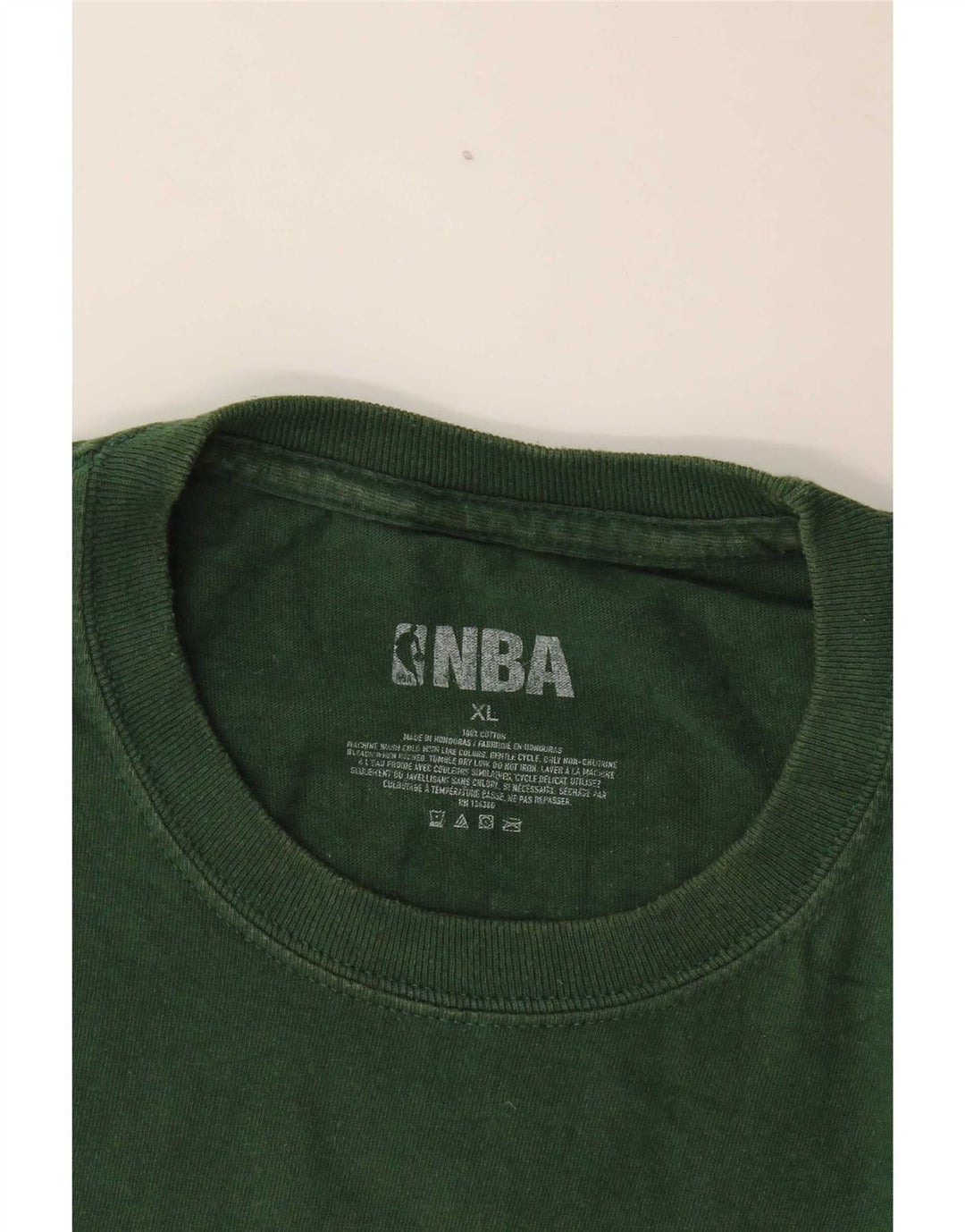 NBA T-Shirt Graphique Homme Top XL Vert Coton