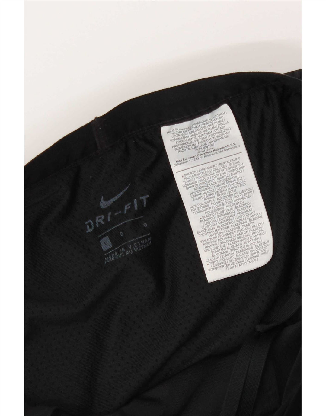 Nike Short de sport Dri Fit pour homme en polyester color block Taille L