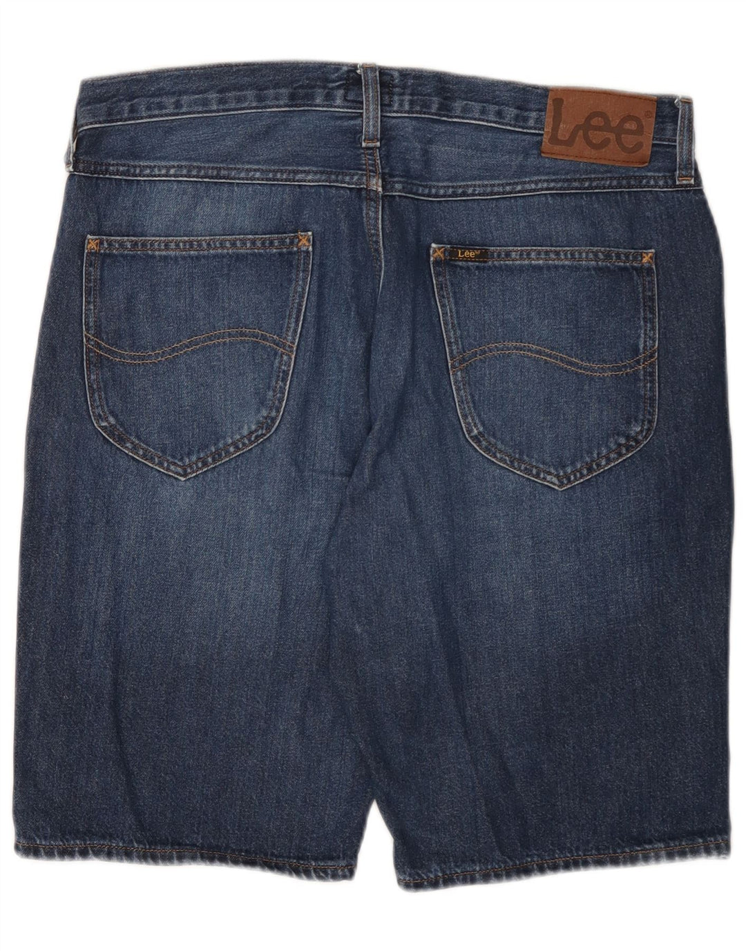 Lee Short en jean pour homme W34 Large Bleu Coton