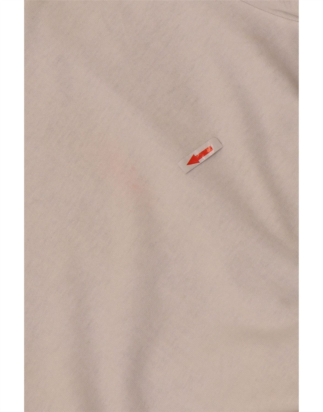 Zara Chemisier surdimensionné pour femme UK 44 en coton color block blanc moyen