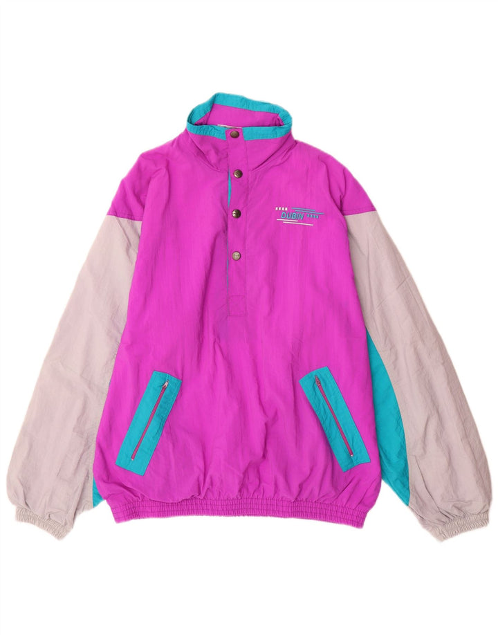 Dubin Pull-over pour homme en polyamide color block Violet Taille L