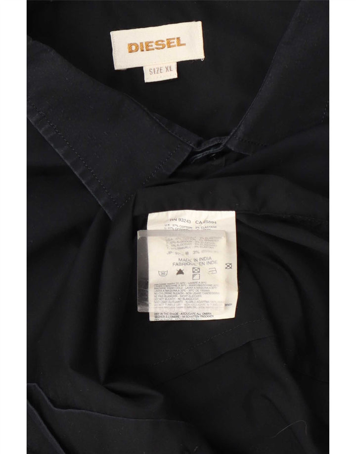 Diesel Chemise Homme XL Noir Coton