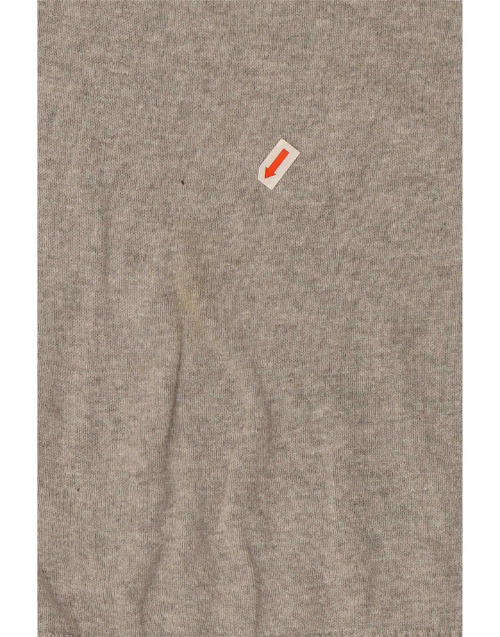 Penguin Pull à col rond pour homme en coton gris Taille L