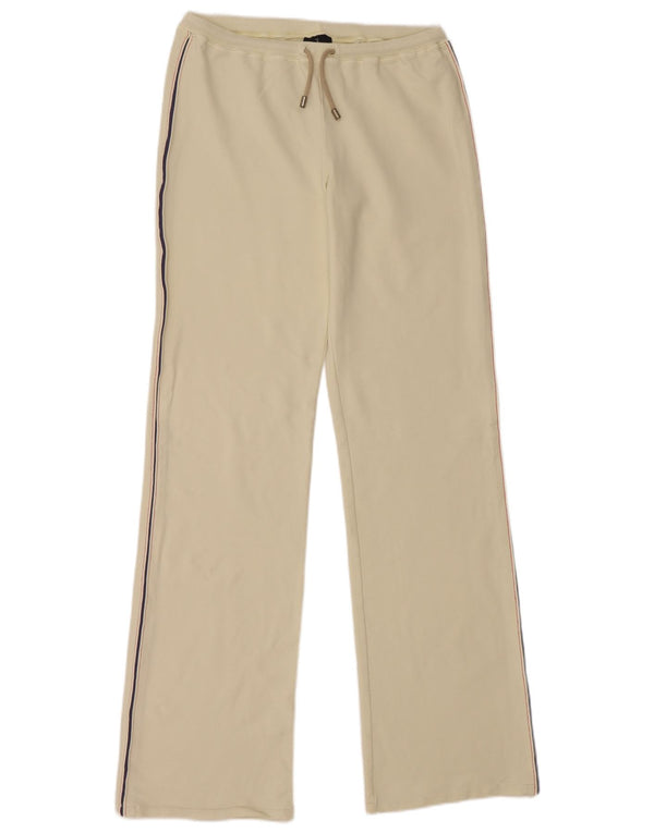 TRUSSARDI Pantalon De Survêtement IT 44 Medium Off White Coton Femme