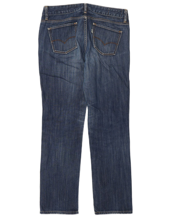 Levi's Jean droit 552 taille moyenne pour femme US 6 Medium W28 L30 Bleu Coton