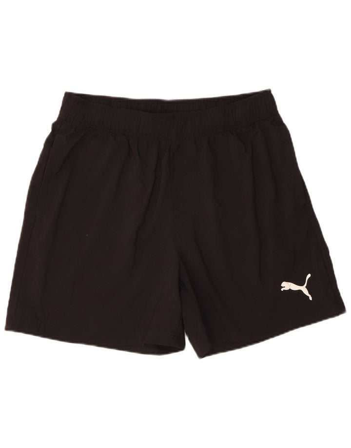 Puma Short de Sport Homme Noir Moyen