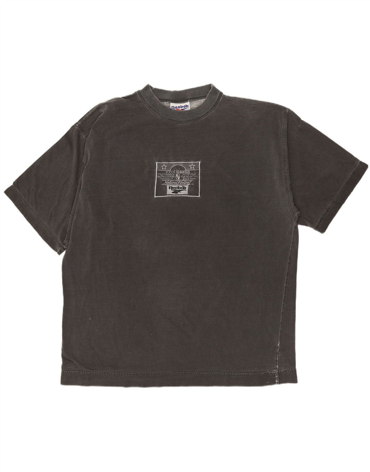 REEBOK T-Shirt Graphique Homme XL Gris