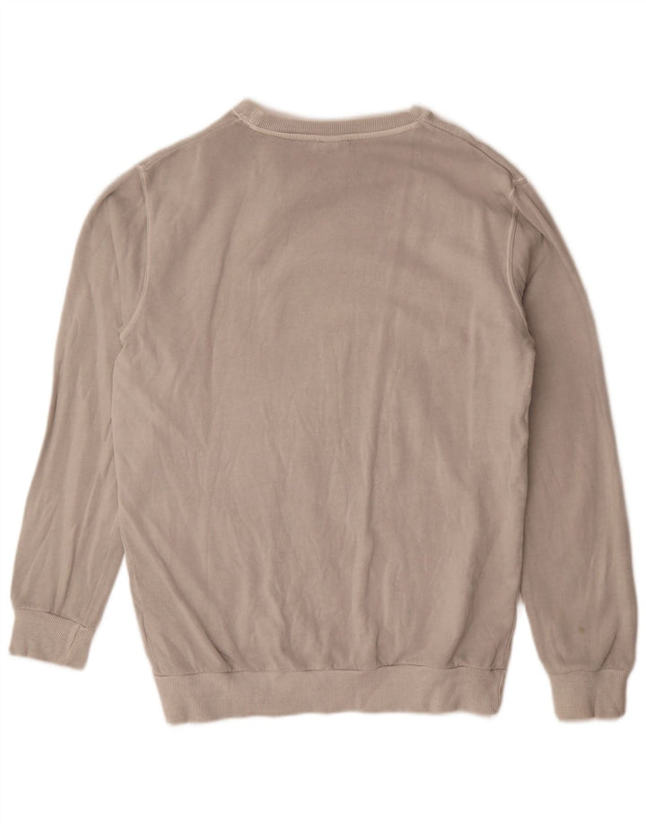 Fila Sweat-shirt pour homme en coton gris Small