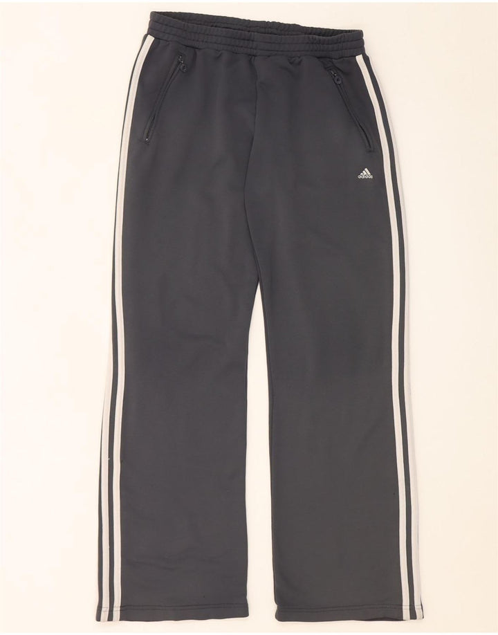 Adidas Pantalon de survêtement pour femme UK 16 Large Gris Polyester