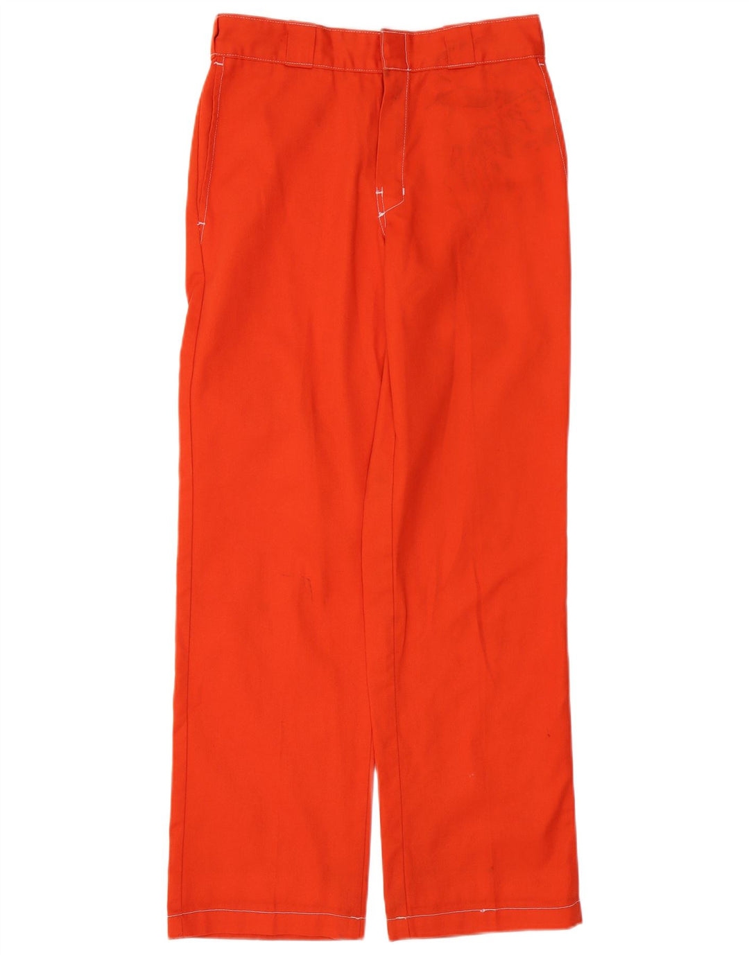 DICKIES Pantalon Chino Droit Homme W30 L32 Orange Coton