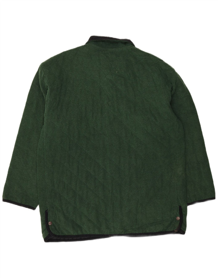veste matelassée homme vintage UK 44 2XL Polyester vert