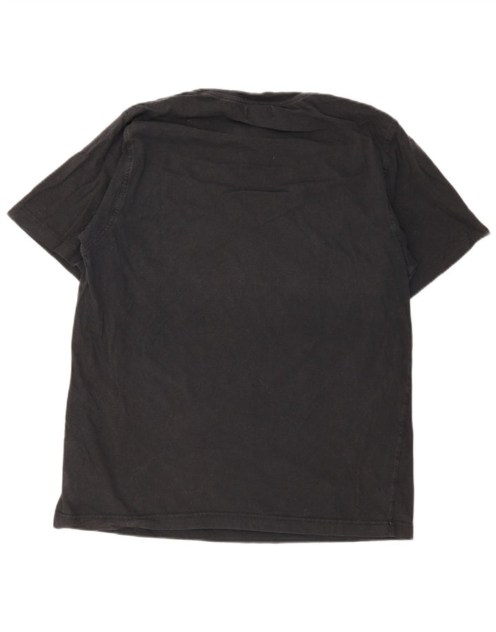 Kappa T-Shirt Graphique Homme Noir Moyen Coton