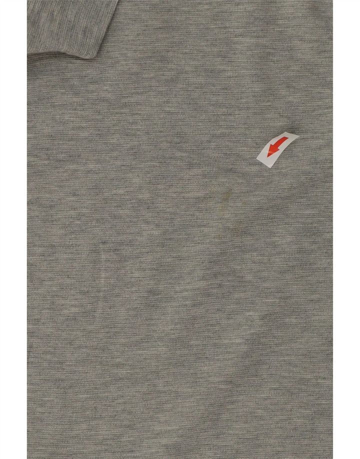 Lacoste Polo Homme Taille 4 Coton Chiné Gris Moyen