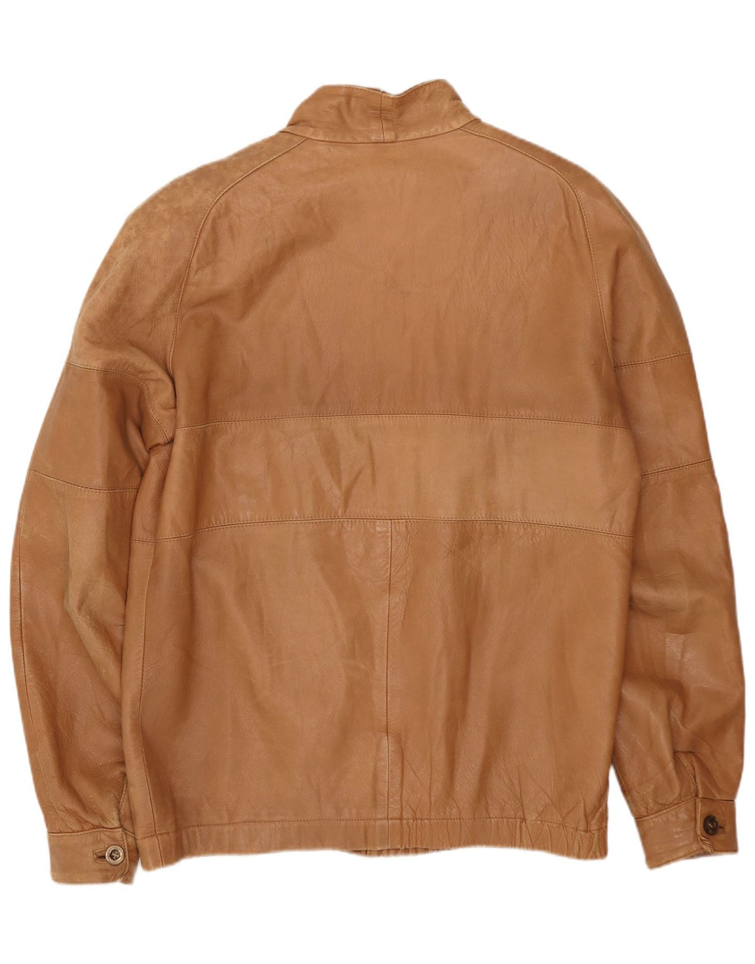 veste en cuir homme vintage UK 38 Beige moyen